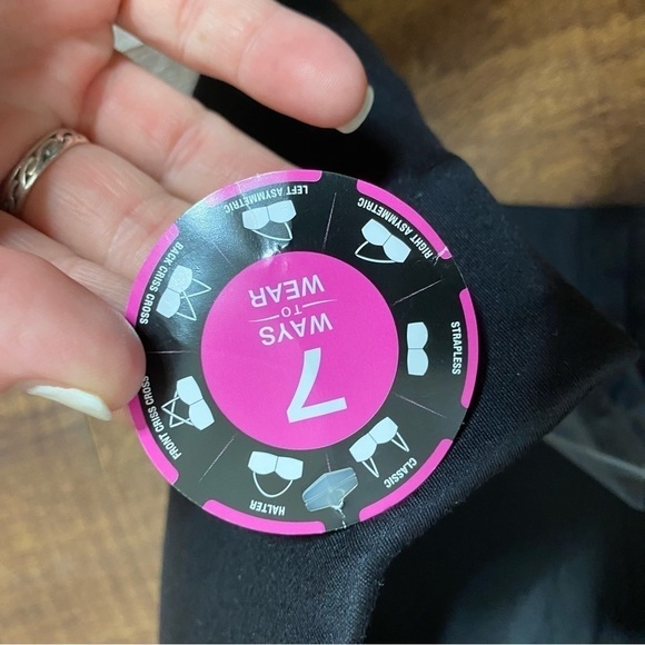 Bali Comfort Revolution Black Strapless Wirefree Bra DF6583 - Picture 5 of 5